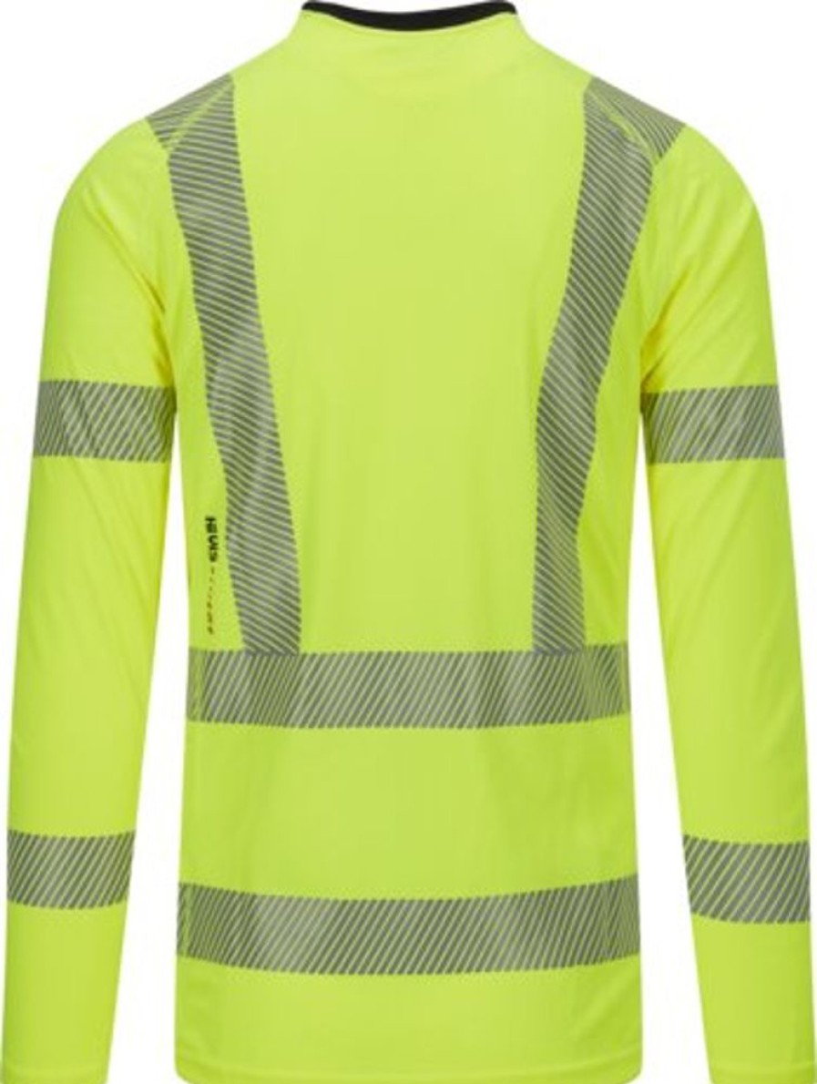 Arbeidsklaer Wenaas | Hivis T-Skjorte Long Sleeve | Wenaas