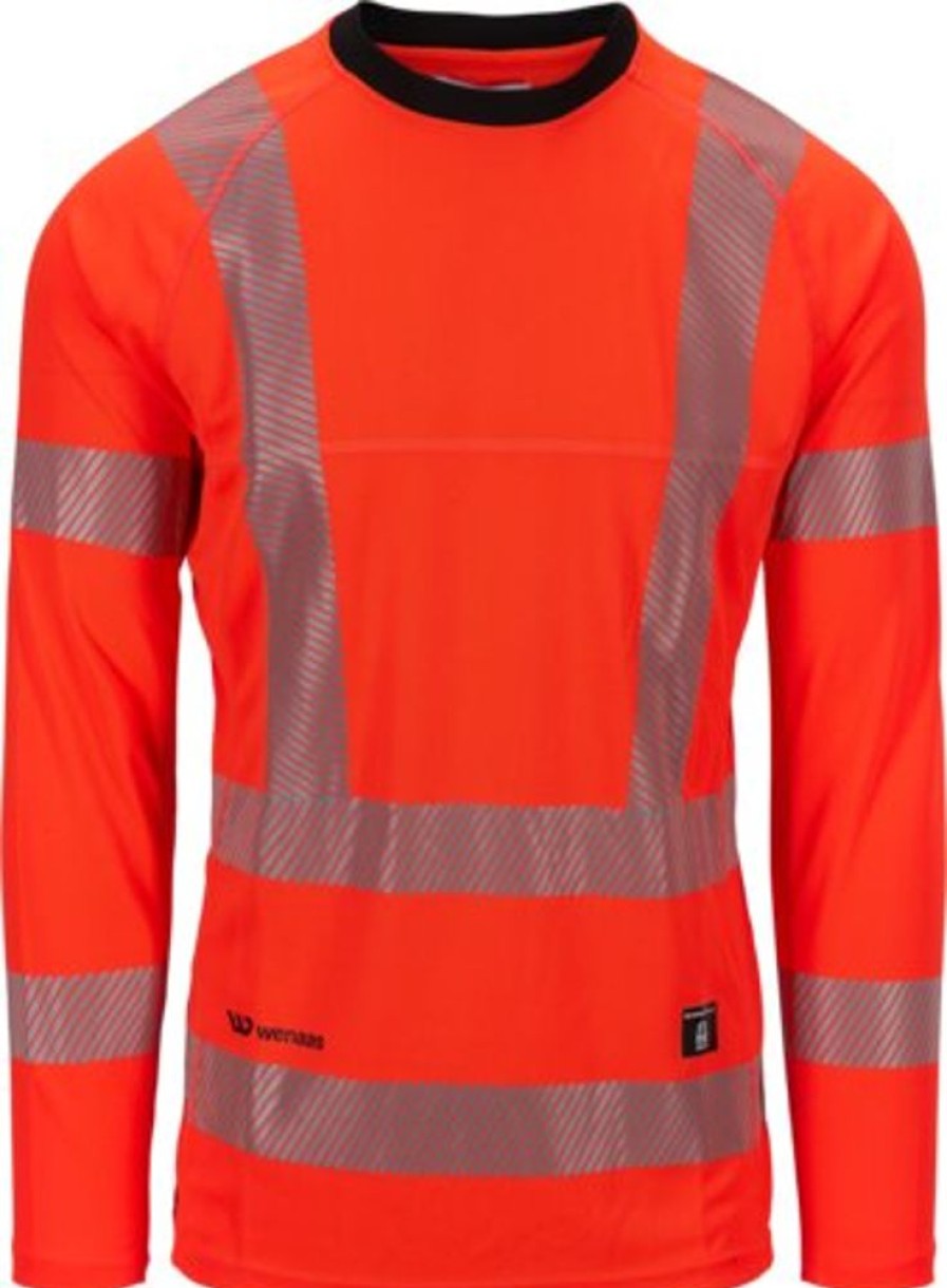 Arbeidsklaer Wenaas | Hivis T-Skjorte Long Sleeve | Wenaas