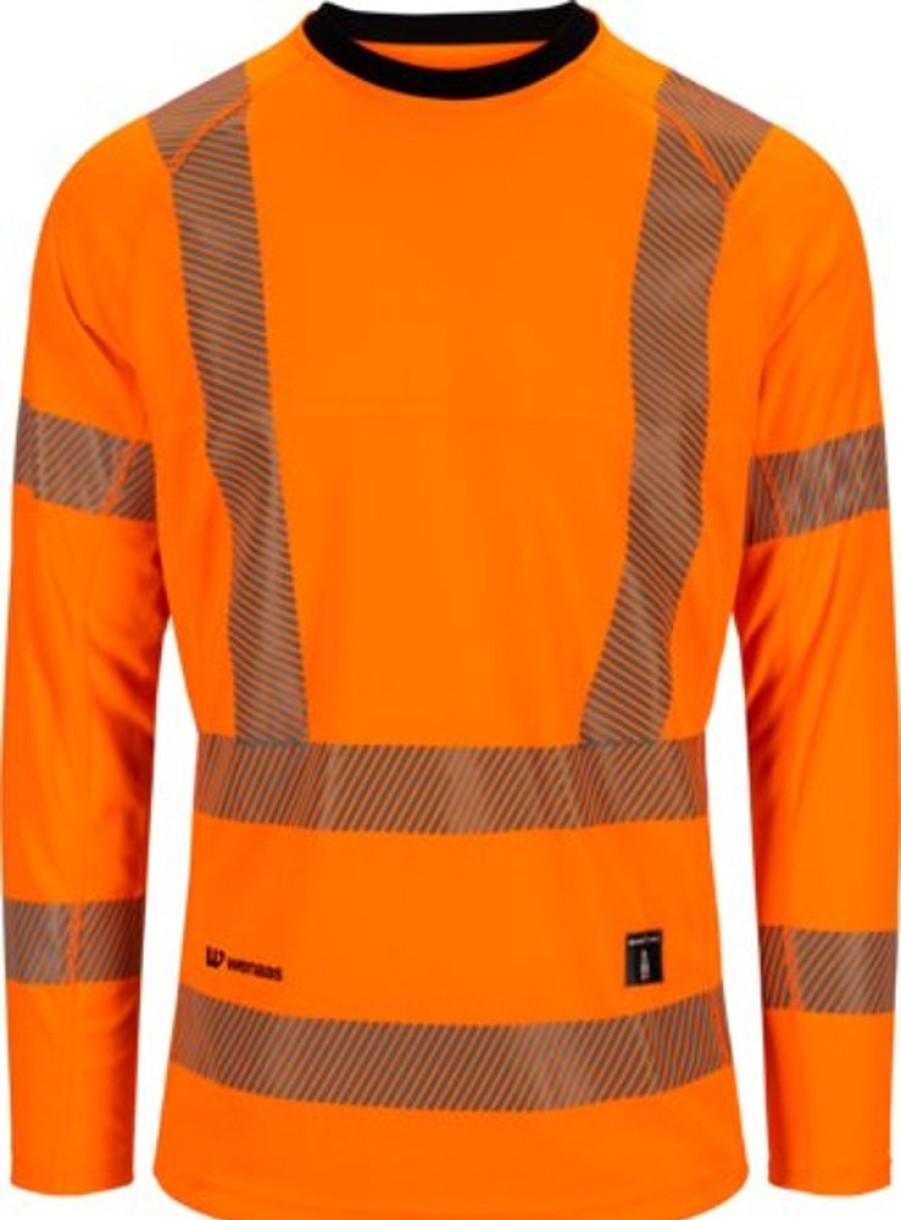 Arbeidsklaer Wenaas | Hivis T-Skjorte Long Sleeve | Wenaas