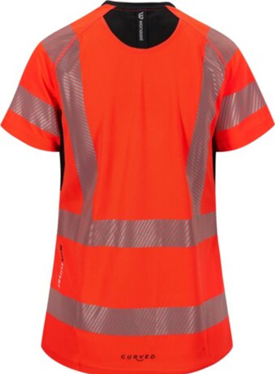 Arbeidsklaer Wenaas | Hivis T-Skjorte Dame | Wenaas