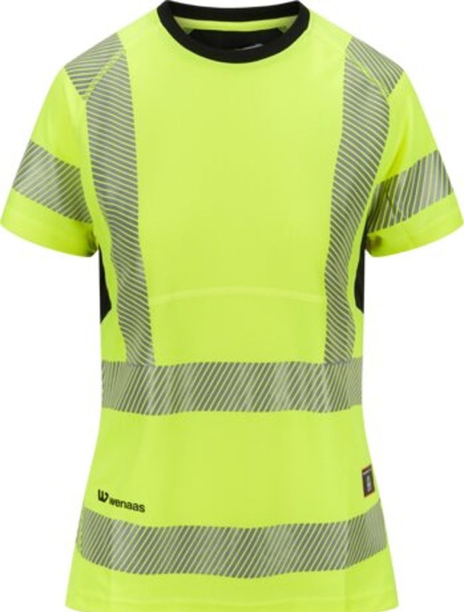 Arbeidsklaer Wenaas | Hivis T-Skjorte Dame | Wenaas